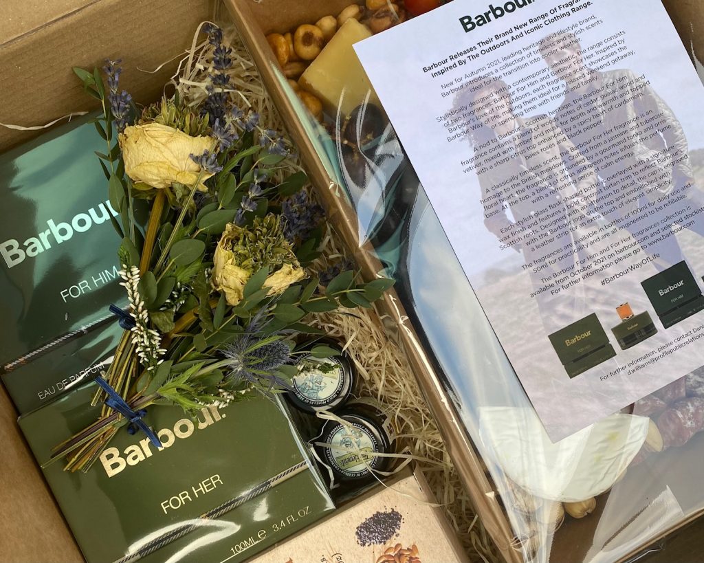 Barbour Fragrance launch